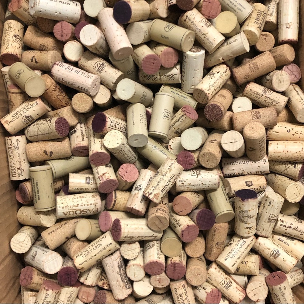 Real Used Wine Corks